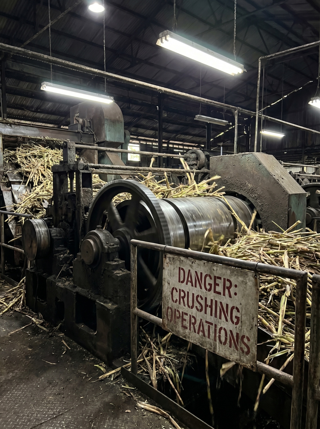 SECTION 01 / EXTRACTION ARCHIVE: PRIMARY TANDEM CRUSHING LINE APPARATUS AND DIFFUSION CORE.