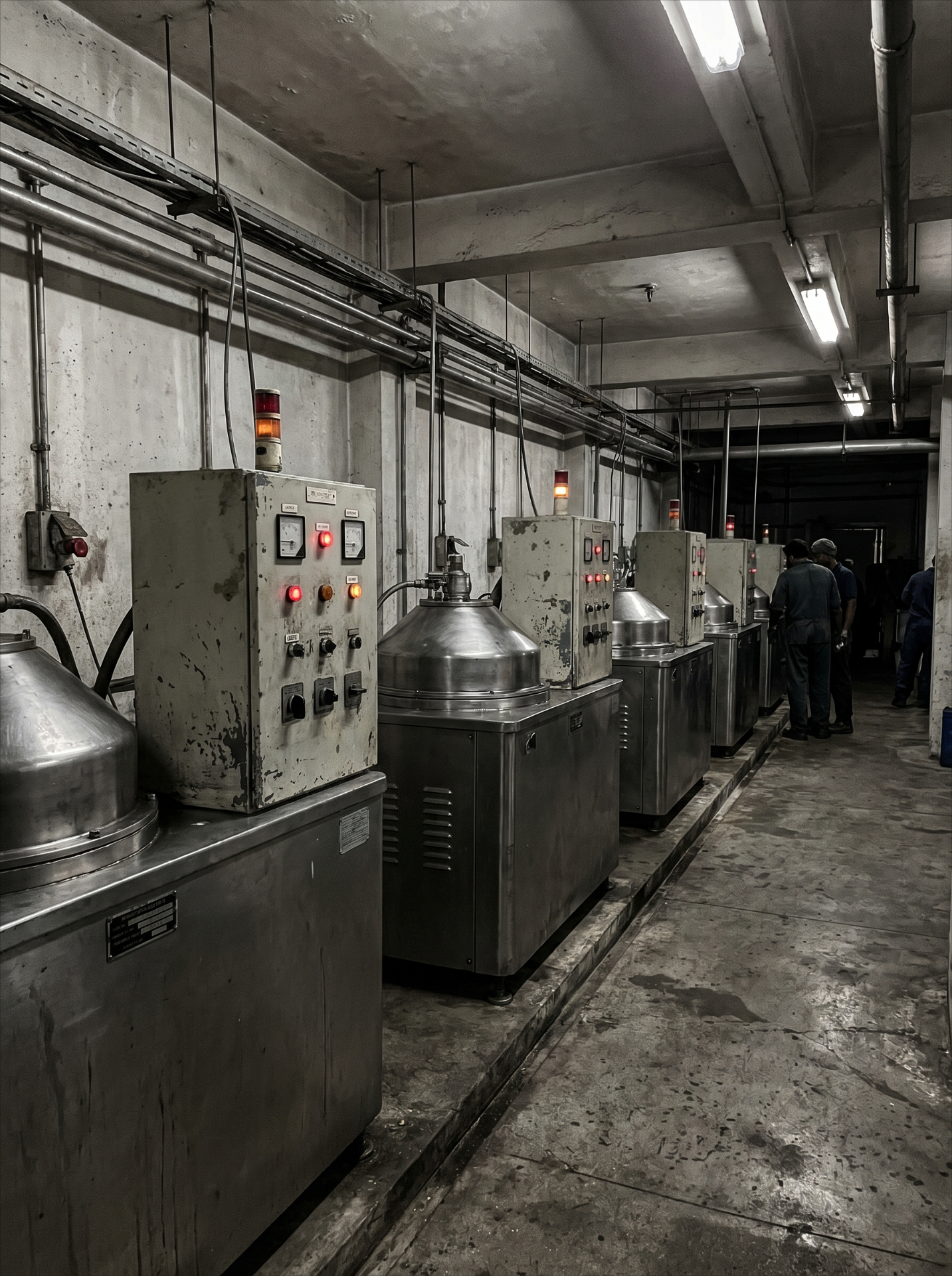 HIGH-G CONTINUOUS DEFECATION CENTRIFUGES FOR SEPARATED CANE & BEET STREAMS.
